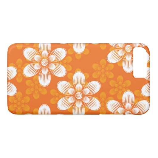 Coques Case-Mate iPhone Motif de fleurs (Dos (Horizontal))