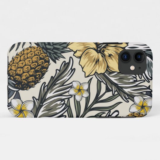 Coques Case-Mate iPhone Motif de fleurs (Dos (Horizontal))