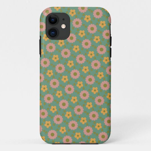 Coques Case-Mate iPhone motif de fleurs (Dos)