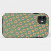 Coques Case-Mate iPhone motif de fleurs (Dos (Horizontal))