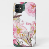 Coques Case-Mate iPhone Motif de fleurs (Dos)