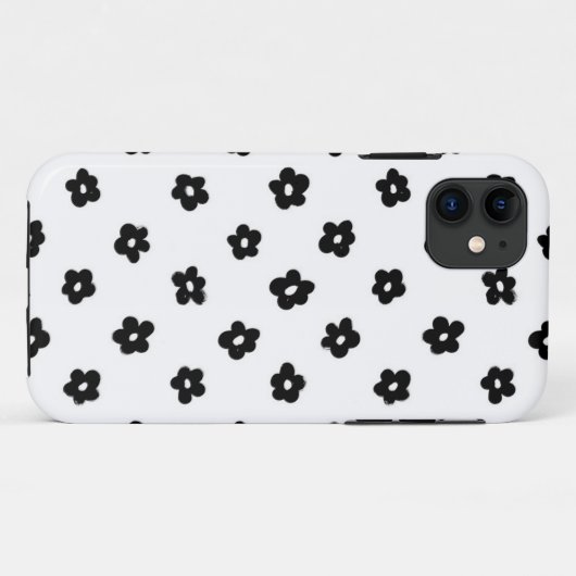Coques Case-Mate iPhone Motif de fleurs (Dos (Horizontal))