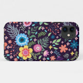 Coques Case-Mate iPhone Motif de fleurs (Dos (Horizontal))