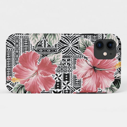 Coques Case-Mate iPhone Motif de fleurs (Dos (Horizontal))