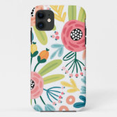 Coques Case-Mate iPhone Motif de fleurs (Dos)