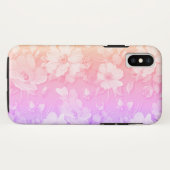 Coques Case-Mate iPhone Motif de fleurs (Dos (Horizontal))