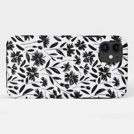 Coques Case-Mate iPhone Motif de fleurs (Dos (Horizontal))