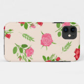 Coques Case-Mate iPhone Motif de fleurs (Dos (Horizontal))