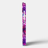 Coques Case-Mate iPhone Motif De Fleurs Abstraites Roses Et Violettes (Verso / Gauche)