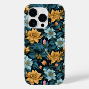 Coque Pour iPhone 14 Pro Motif de fleurs colorées