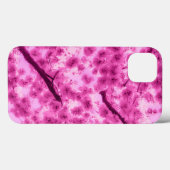 Coques Case-Mate iPhone Motif de fleurs de cerisier d'aquarelle (Verso (horizontal))