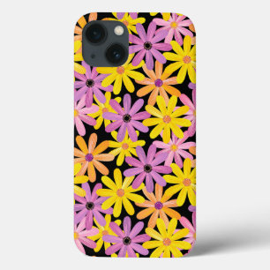 iPhone 13 Case Motif de fleurs de Gerbera, arrière - plan