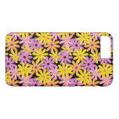 Coques Case-Mate iPhone Motif de fleurs de Gerbera, arrière - plan (Dos (Horizontal))