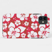 Coques Case-Mate iPhone Motif de fleurs de ketmie (Dos (Horizontal))