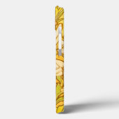Coques Case-Mate iPhone Motif de fleurs de lys d'Alphonse Mucha : Art nouv (Verso / Gauche)