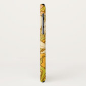 Coques Case-Mate iPhone Motif de fleurs de lys d'Alphonse Mucha : Art nouv (Dos/Gauche)
