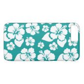 Coques Case-Mate iPhone Motif de fleurs d'Hibiscus (Dos (Horizontal))
