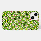 Coques Case-Mate iPhone Motif de fleurs esthétiques (Verso (horizontal))
