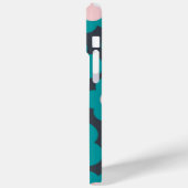 Coques Case-Mate iPhone Motif de fleurs hippie rose pâle (Verso / Gauche)