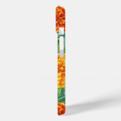 Coques Case-Mate iPhone Motif de fleurs Marigold (Verso / Gauche)