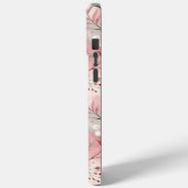 Coques Case-Mate iPhone Motif de fleurs Sakura rose (Verso / Gauche)