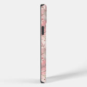 Coques Case-Mate iPhone Motif de fleurs Sakura rose (Verso / Droite)