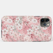 Coques Case-Mate iPhone Motif de fleurs Sakura rose (Dos (Horizontal))