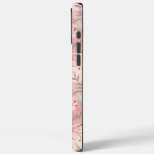 Coques Case-Mate iPhone Motif de fleurs Sakura rose (Verso / Gauche)