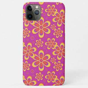 Case-Mate iPhone Case Motif de fleurs Super magenta violet