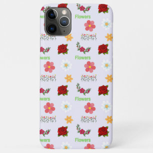 Case-Mate iPhone Case Motif de fleurs sur gris