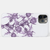 Coques Case-Mate iPhone motif de fleurs violettes (Dos (Horizontal))