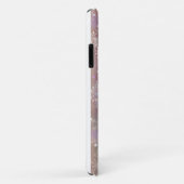 Coques Case-Mate iPhone Motif de flocon de neige en Pastel Colours Bokeh (Dos/Droite)