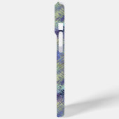 Coques Case-Mate iPhone Motif de fluides bleu tanzanite (Verso / Gauche)