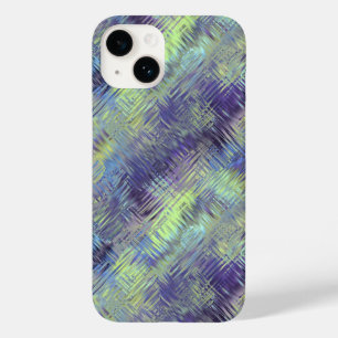 Coques Pour iPhone Motif de fluides bleu tanzanite