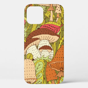Case-Mate iPhone Case Motif de forêt dessiné à la main avec différents t