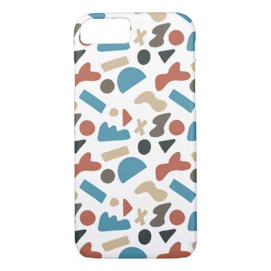 Coques Case-Mate iPhone Motif de forme Colorblock (Dos)