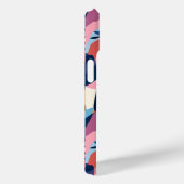 Coques Case-Mate iPhone Motif de formes abstraites modernes et vibrantes (Verso / Droite)