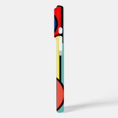 Coques Case-Mate iPhone Motif de formes géométriques funky (Verso / Gauche)