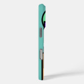 Coques Case-Mate iPhone Motif de formes géométriques funky (Verso / Droite)