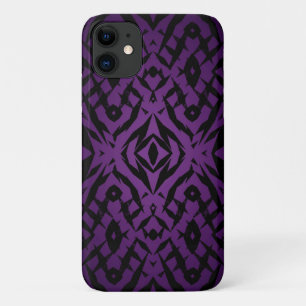 Case-Mate iPhone Case Motif de formes tribales violettes