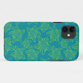 Coques Case-Mate iPhone Motif de foule d'étoiles de mer (Dos (Horizontal))