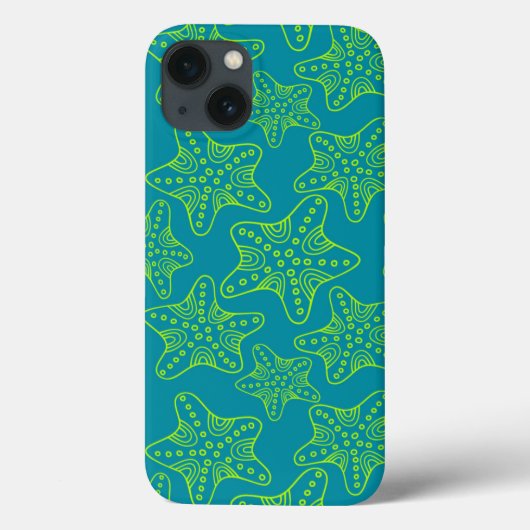 Coques Case-Mate iPhone Motif de foule d'étoiles de mer (Verso)