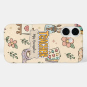 Coques Case-Mate iPhone Motif de fournitures scolaires pour enseignant pas (Verso (horizontal))