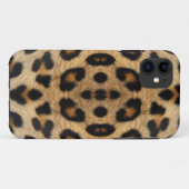 Coques Case-Mate iPhone Motif de fourrure de léopard kaléidoscope (Dos (Horizontal))