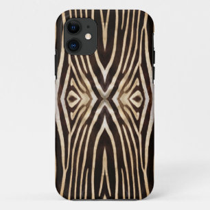 Coques Pour iPhone Motif de fourrure de zèbre kaléidoscope