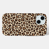 Coques Case-Mate iPhone Motif de fourrure léopard (Verso (horizontal))