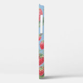 Coques Case-Mate iPhone Motif de fraise aquarelle (Verso / Gauche)