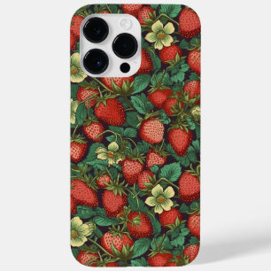 Coque Pour Pour iPhone 14 Pro Max Motif de fraises