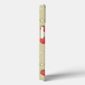 Coques Case-Mate iPhone Motif de fraises d'aquarelle (Verso / Droite)