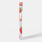 Coques Case-Mate iPhone Motif de fraises d'été (Verso / Droite)